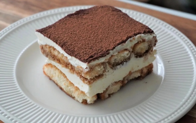 Tiramisu đậu nành