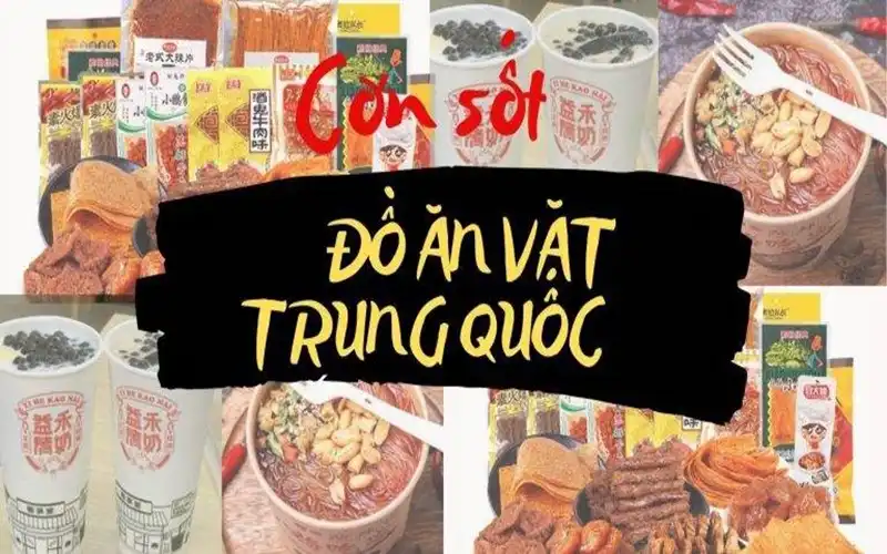 món ăn vặt trung quốc